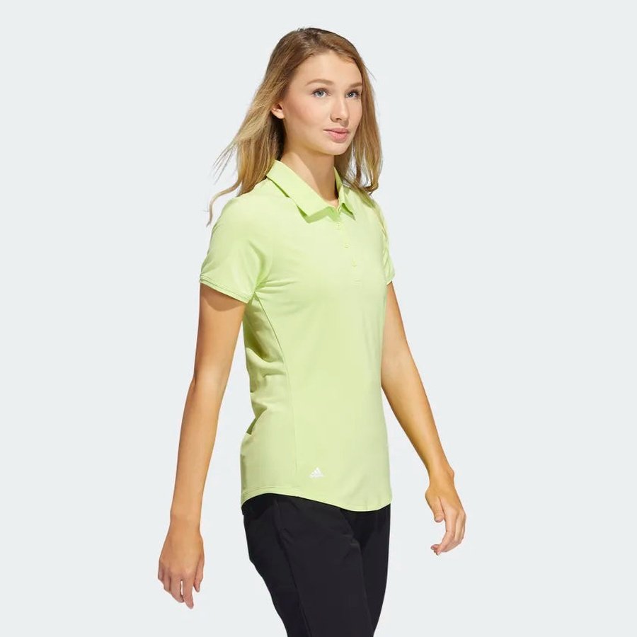 Adidas Ladies Ultimate365 Solid Polo Shirt - Green