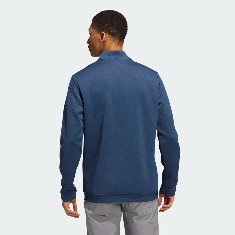 Adidas Primegreen Water-Resistant Quarter-Zip Pullover Navy