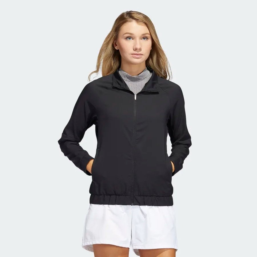 Adidas Ladies Essentials Full-Zip Jacket - Black