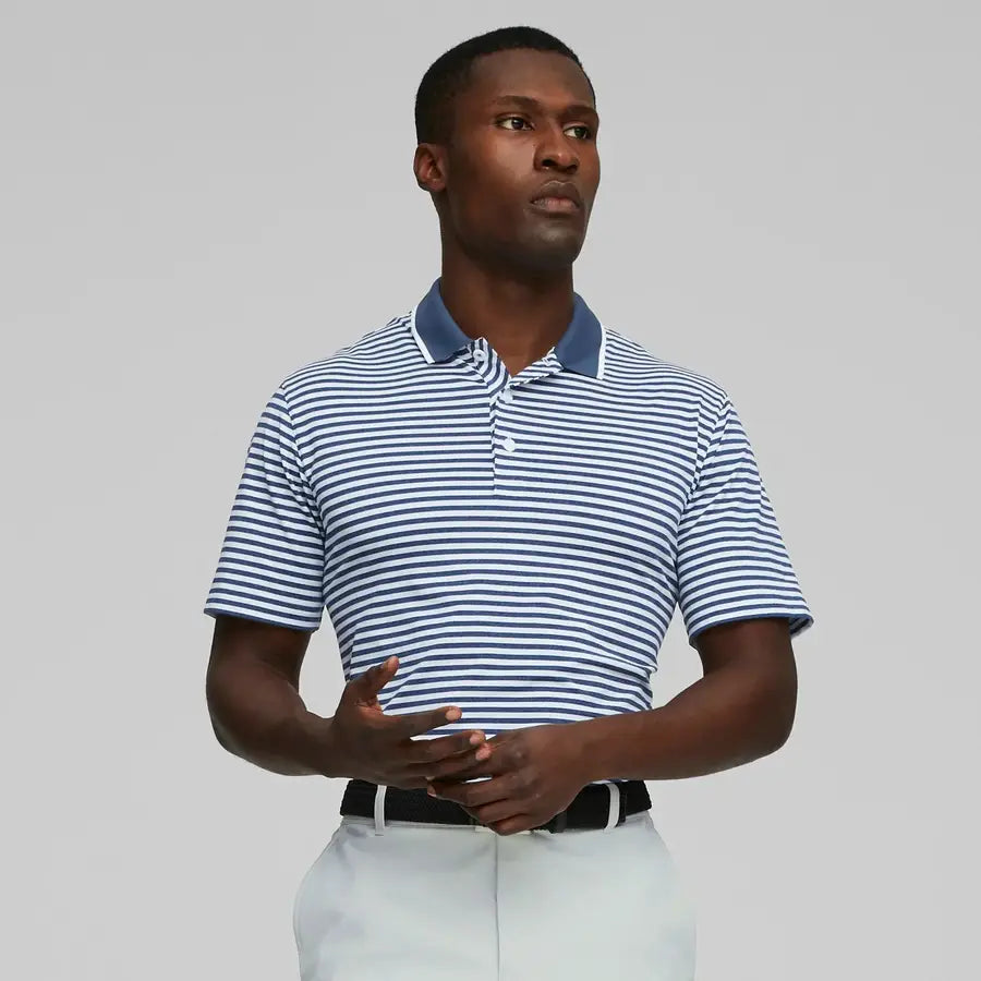 Puma MATTR Feeder Golf Polo - Navy