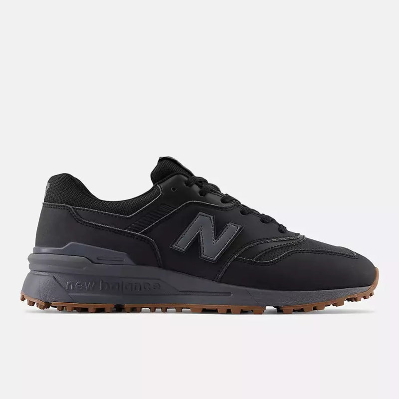 New Balance 997 Men's Spikeless Golf Shoes - Black