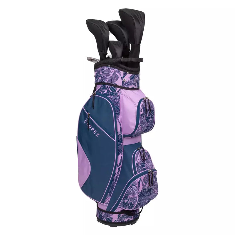 Nancy Lopez Ashley 18-Piece Cart Bag Set - Lush
