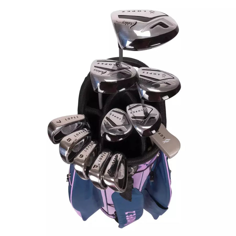 Nancy Lopez Ashley 18-Piece Cart Bag Set - Lush