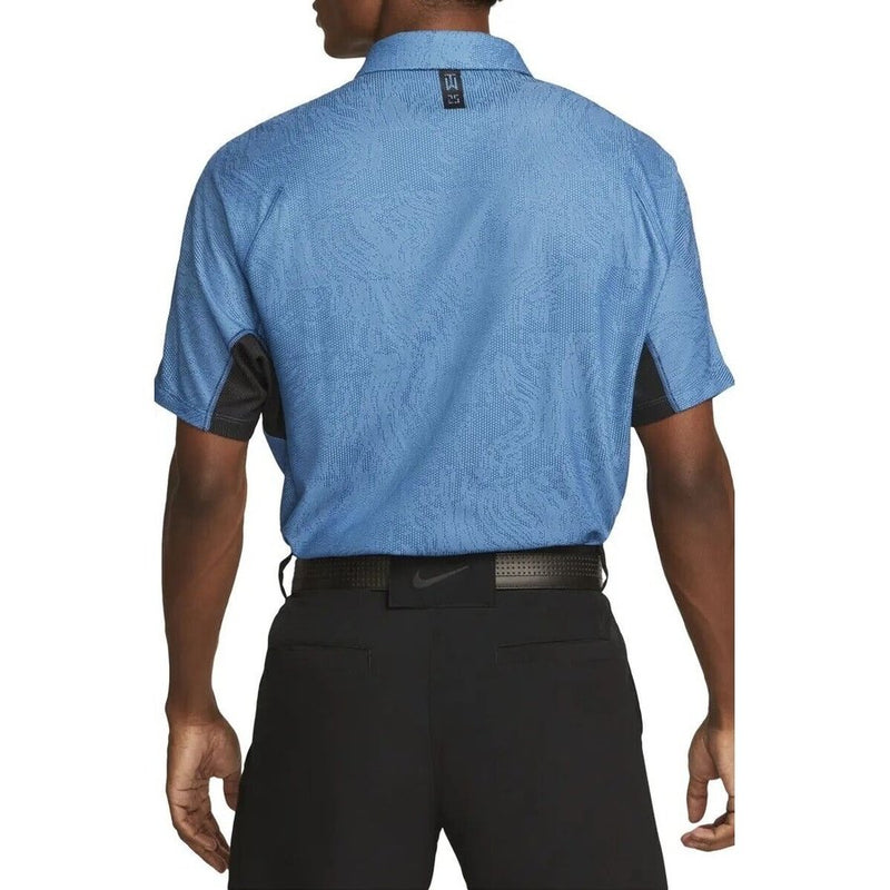 Nike Tiger Woods Men's Dri-FIT ADV Golf Polo - Blue