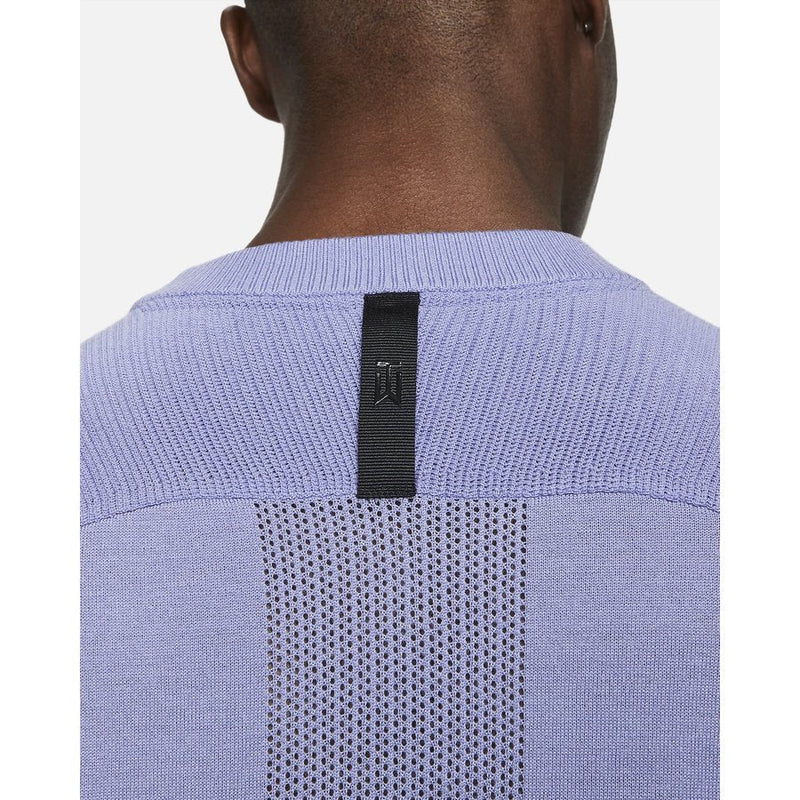 Tiger Woods Men's Knit Golf Sweater - Purple