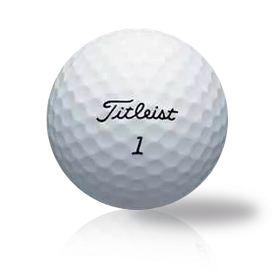 60 Titleist Mix White Golf Balls - 2nd Grade Recycled